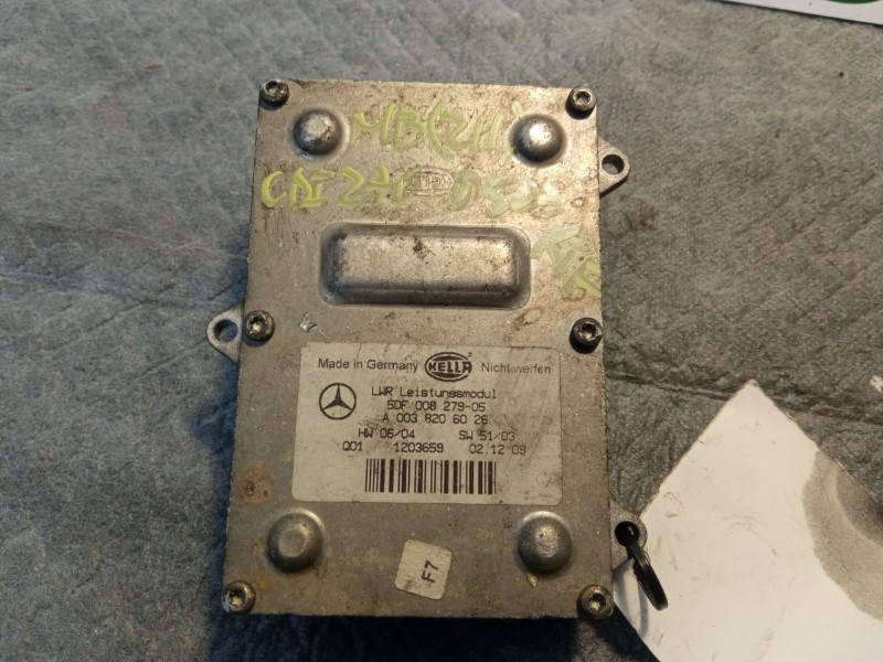 Recambio de centralita faros xenon para mercedes-benz e270 cdi referencia OEM IAM A0038206026 A0038206026 5DF008279-05
