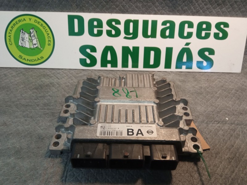 Recambio de centralita motor para nissan qashqai referencia OEM IAM S180033107A  