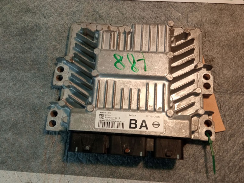 Recambio de centralita motor para nissan qashqai referencia OEM IAM S180033107A  