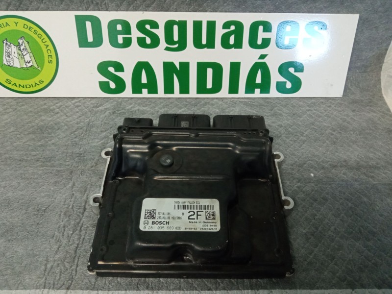Recambio de centralita motor para dacia dokker referencia OEM IAM 237101118S  0281035669