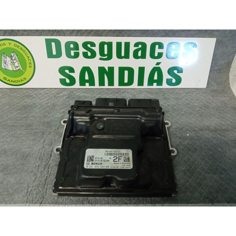 Recambio de centralita motor para dacia dokker referencia OEM IAM 237101118S  0281035669