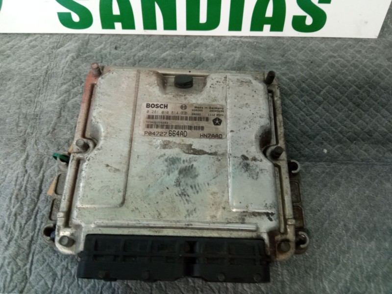 Recambio de centralita motor para chrysler voyager referencia OEM IAM PO4727664AD  0281010814