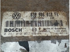 Recambio de centralita motor para volkswagen caddy referencia OEM IAM 038906018FK  0281010057 2