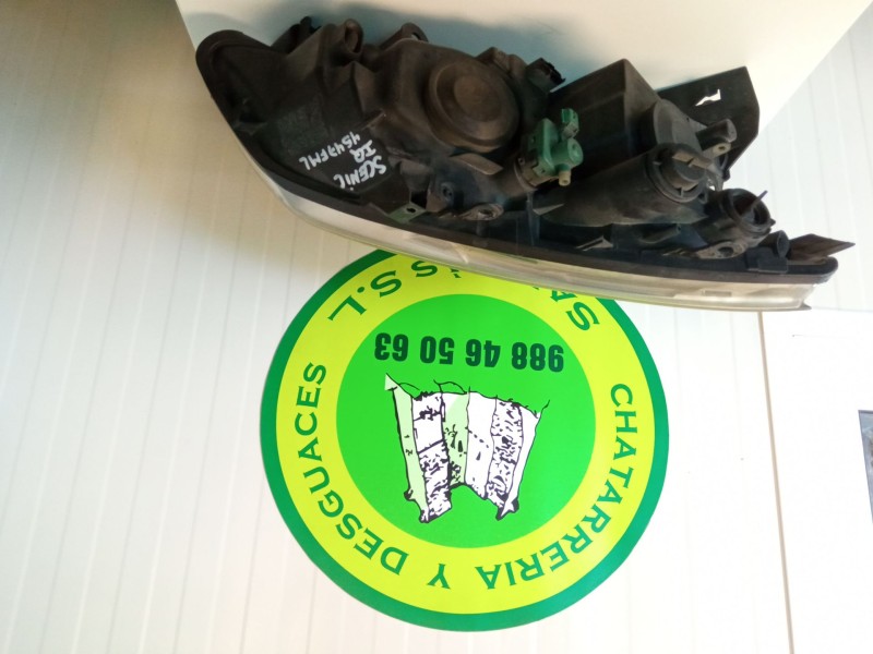 Recambio de faro izquierdo para renault gran scenic referencia OEM IAM   