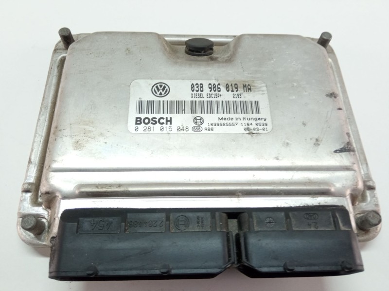 Recambio de centralita motor para seat ibiza iii (6l1) 1.9 tdi referencia OEM IAM 038906019MA  0281015048 BOSCH