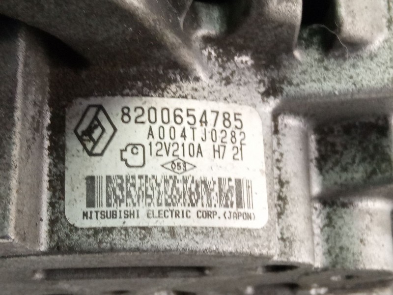 Recambio de alternador 12v, 210a para renault laguna referencia OEM IAM A004TJ0282 8200654785 