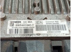 Recambio de centralita motor para peugeot 307 (3a/c) 2.0 hdi 90 referencia OEM IAM SW9651942480  5WS40104CT 2