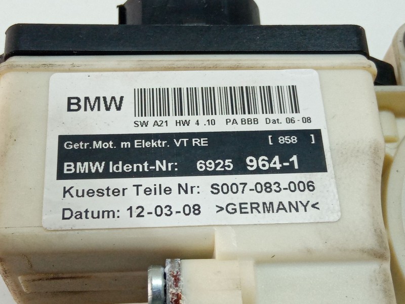 Recambio de elevalunas delantero derecho para bmw x3 (e83) xdrive 20 d referencia OEM IAM 69259641  