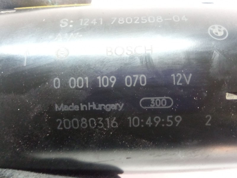 Recambio de motor arranque para bmw x3 (e83) xdrive 20 d referencia OEM IAM 780250804  0001109070