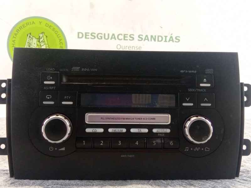 Recambio de sistema audio / radio cd para suzuki sx4 referencia OEM IAM 39101-80JA1  