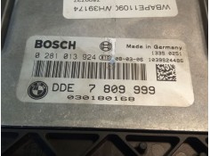 Recambio de centralita motor para bmw x3 (e83) xdrive 20 d referencia OEM IAM 7809999  0281013924 2