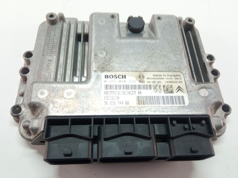 Recambio de centralita motor para citroën c4 picasso 1.6 hdi 109 cv 9hz referencia OEM IAM 9665674480  0281014729