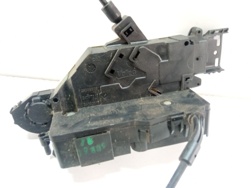 Recambio de cerradura puerta delantera derecha para citroën c4 picasso 1.6 hdi 109 cv 9hz referencia OEM IAM 24099816  