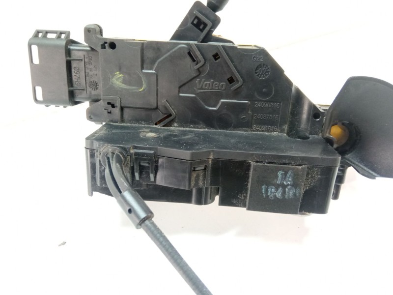 Recambio de cerradura puerta delantera izquierda para citroën c4 picasso 1.6 hdi 109 cv 9hz referencia OEM IAM 24090816  