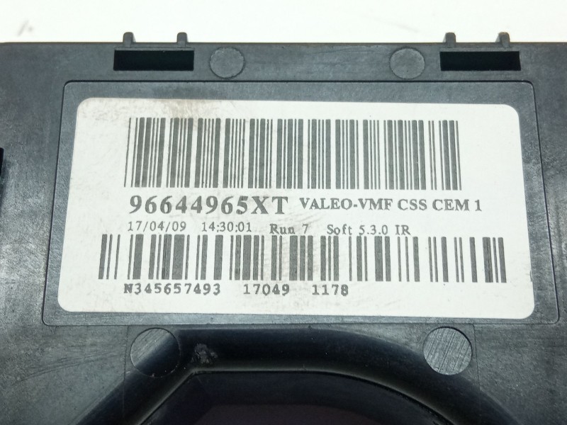 Recambio de mando multifuncion para citroën c4 picasso 1.6 hdi 109 cv 9hz referencia OEM IAM 96644965XT  