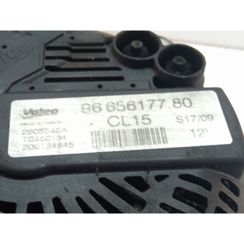 Recambio de alternador para citroën c4 picasso 1.6 hdi 109 cv 9hz referencia OEM IAM 9665617780  