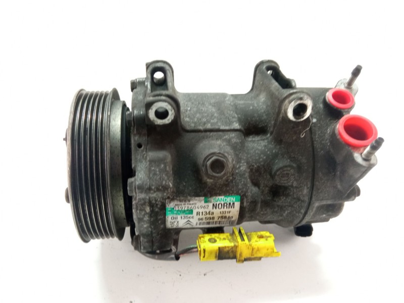 Recambio de compresor aire acondicionado para citroën c4 picasso 1.6 hdi 109 cv 9hz referencia OEM IAM 9659875880  