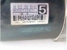 Recambio de motor arranque para citroën c4 picasso 1.6 hdi 109 cv 9hz referencia OEM IAM 966352888001  