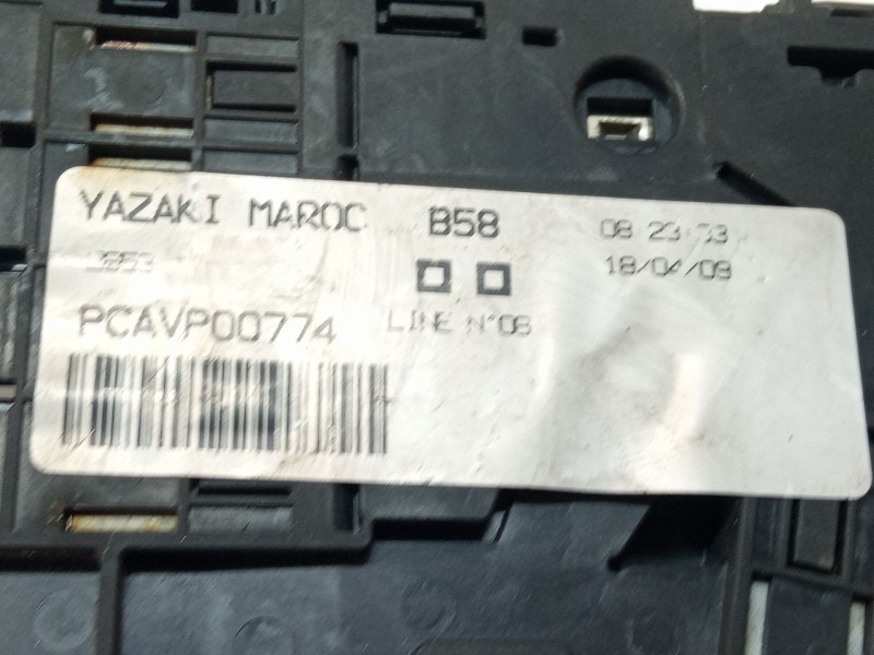 Recambio de caja reles / fusibles para citroën c4 picasso 1.6 hdi 109 cv 9hz referencia OEM IAM 9665794680  