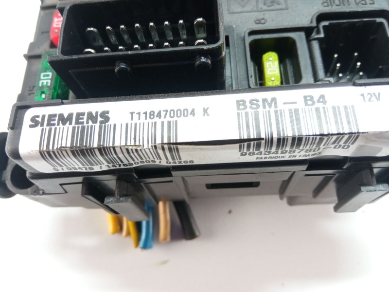 Recambio de centralita bsm para citroën c3 i (fc_, fn_) 1.4 hdi referencia OEM IAM 964349878000  