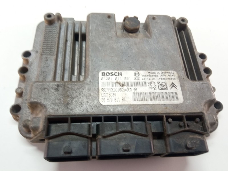 Recambio de centralita motor para citroën c3 i (fc_, fn_) 1.4 hdi referencia OEM IAM 9657061180  0281011861