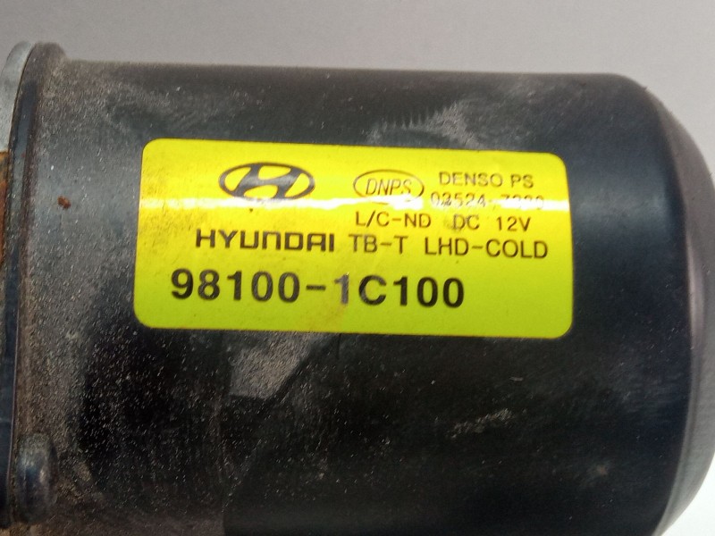 Recambio de motor limpiaparabrisas delantero para hyundai getz referencia OEM IAM 035247380  981001C100