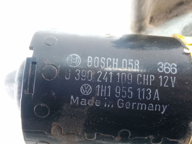 Recambio de motor limpiaparabrisas delantero para volkswagen golf iii 1.9d 65 referencia OEM IAM 1H1955113A  0390241109