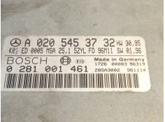 Recambio de centralita motor para mercedes-benz e 250 d w210 113 cv 905912 referencia OEM IAM a0205453732  0281001461 2