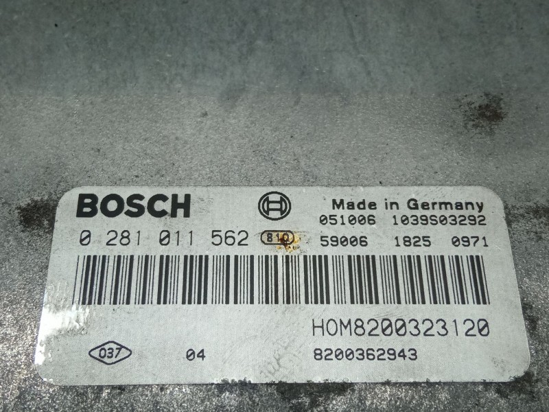 Recambio de centralita motor para renault kangoo 1.9 dci 85 cv (4x4) referencia OEM IAM 0281011562  