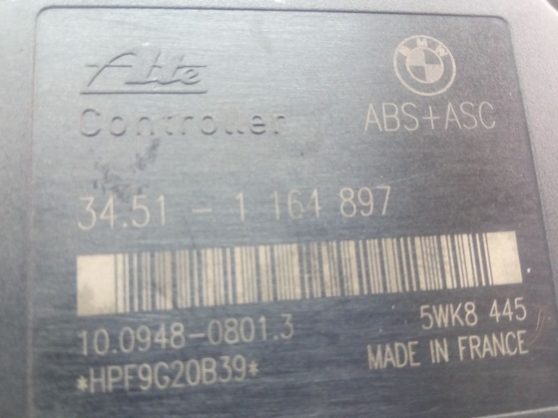 Recambio de modulo abs para bmw 3 (e46) 320 d referencia OEM IAM 34511164896  