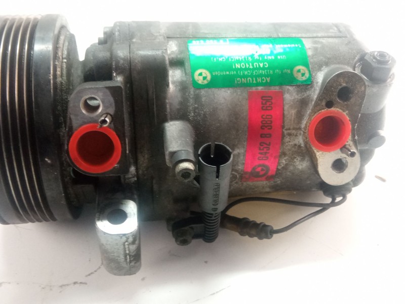Recambio de compresor aire acondicionado para bmw 3 (e46) 320 d referencia OEM IAM 64528386650  