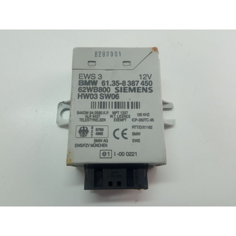 Recambio de modulo electronico para bmw 3 (e46) 320 d referencia OEM IAM 61358387450  