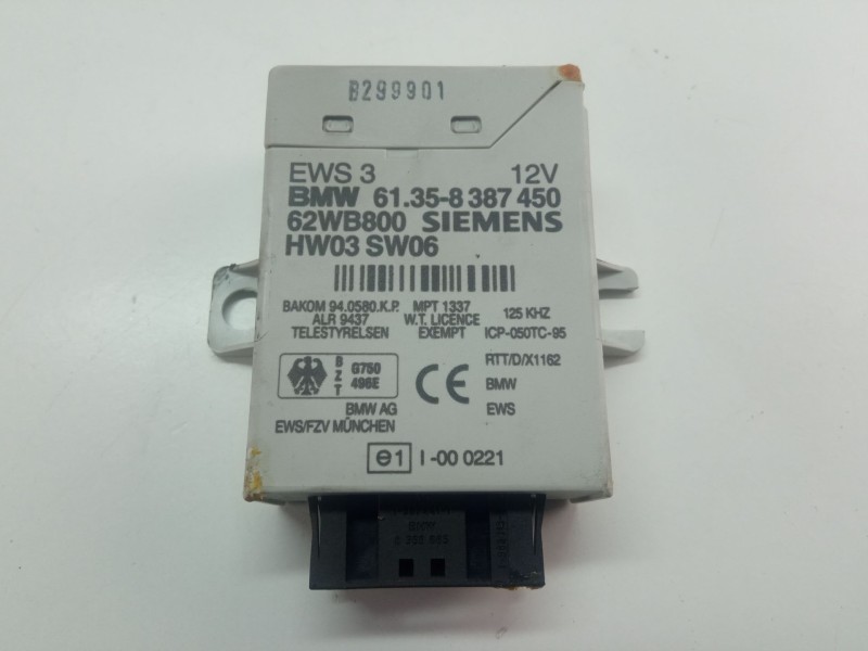 Recambio de modulo electronico para bmw 3 (e46) 320 d referencia OEM IAM 61358387450  