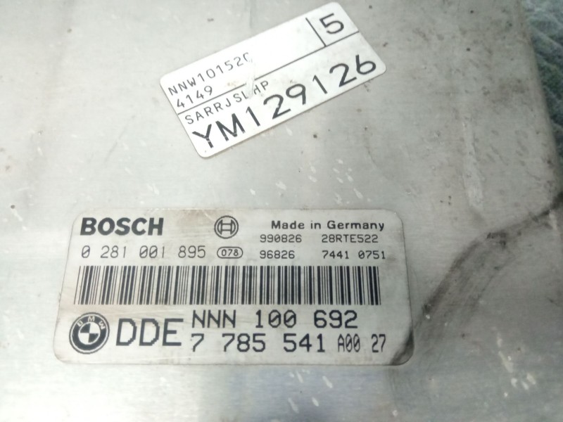 Recambio de centralita motor para rover 75 (rj) 2.0 cdt referencia OEM IAM 7785541  