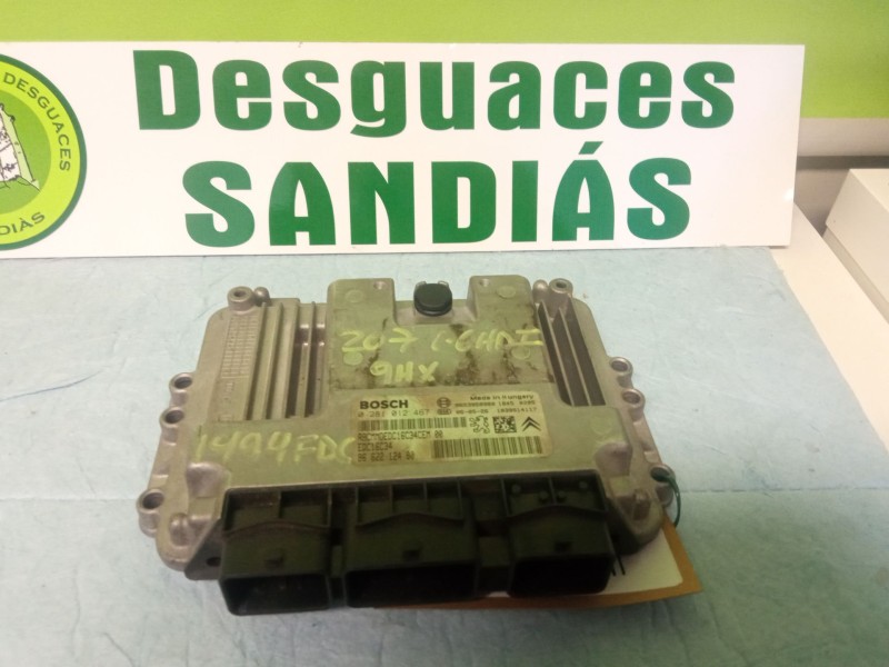Recambio de centralita motor para peugeot 207 referencia OEM IAM 9662212480  0281012467