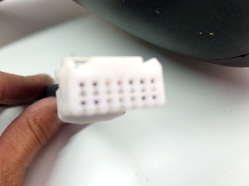 Recambio de espejo retrovisor derecho electrico para toyota verso 1.5d 110cv referencia OEM IAM 026983  