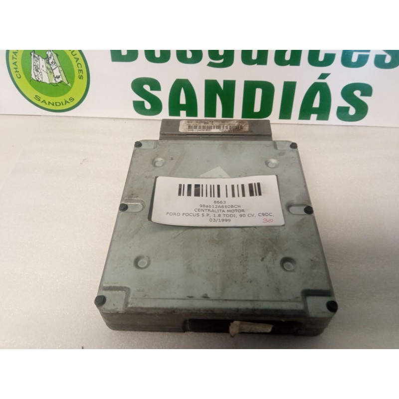 Recambio de centralita motor para ford focus i (daw, dbw) 1.8 turbo di / tddi referencia OEM IAM 98ab12A650BCH  