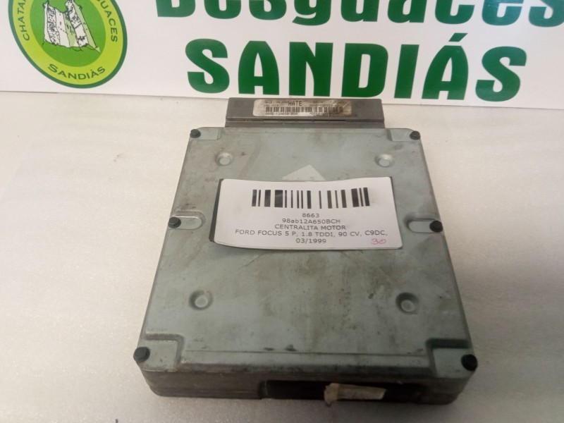 Recambio de centralita motor para ford focus i (daw, dbw) 1.8 turbo di / tddi referencia OEM IAM 98ab12A650BCH  
