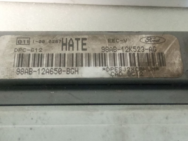 Recambio de centralita motor para ford focus i (daw, dbw) 1.8 turbo di / tddi referencia OEM IAM 98ab12A650BCH  