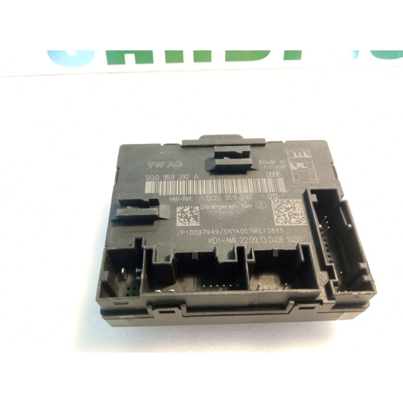 Recambio de modulo control puerta para volkswagen golf golf 1.6 tdi, 105 cv/77 kw, clha referencia OEM IAM 5Q0959392A  