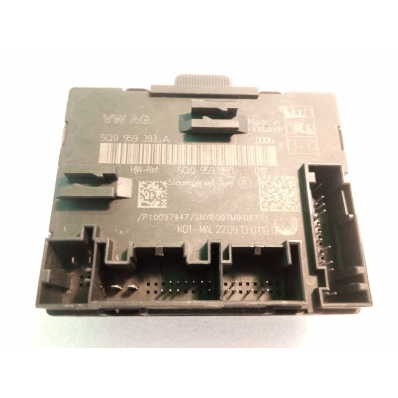 Recambio de modulo control puerta para volkswagen golf golf 1.6 tdi, 105 cv/77 kw, clha referencia OEM IAM 5Q0959393A  