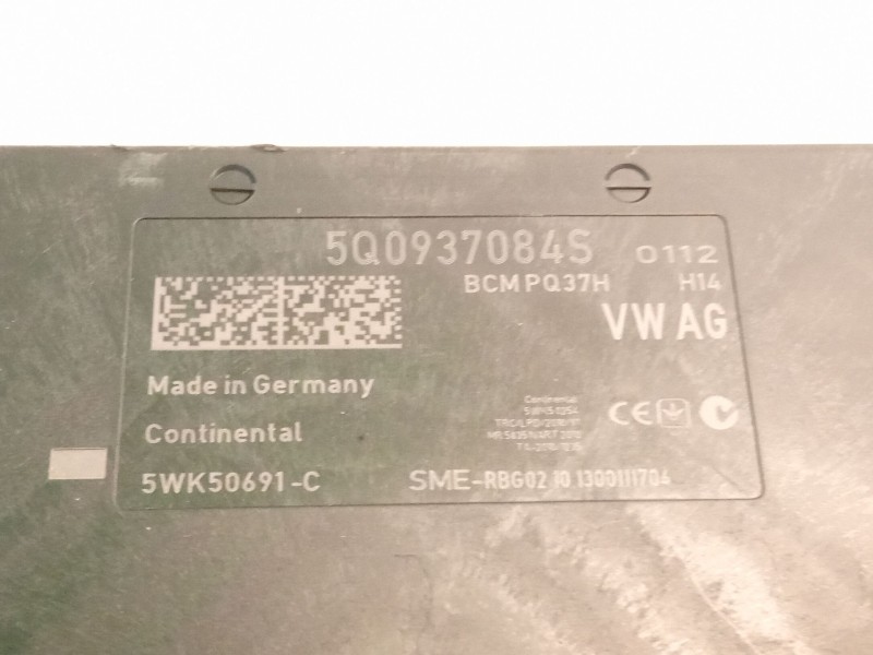 Recambio de modulo confort para volkswagen golf golf 1.6 tdi, 105 cv/77 kw, clha referencia OEM IAM 5Q0937084S  5WK50691C