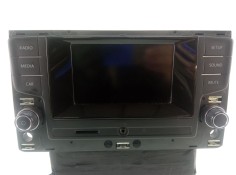 Recambio de sistema audio / radio cd para volkswagen golf golf 1.6 tdi, 105 cv/77 kw, clha referencia OEM IAM 5G0035885  