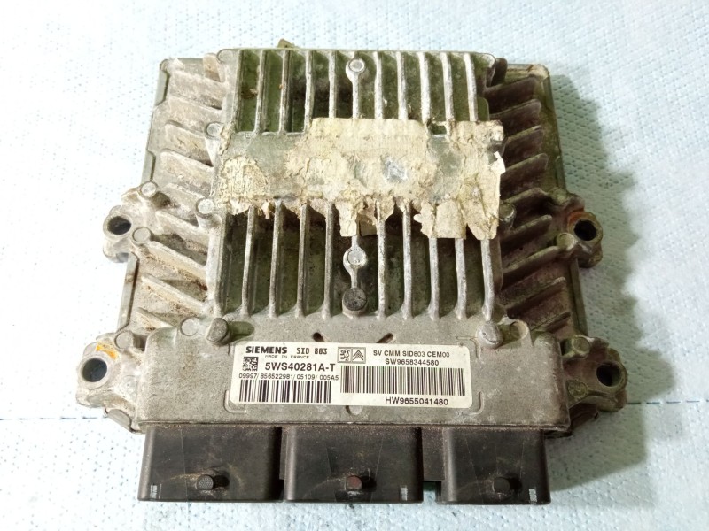 Recambio de centralita motor para citroën c4 referencia OEM IAM SW9658344580 SW 9655041480  Recambio de centralita motor para citroën c4 referencia OEM IAM SW9658344580 SW 9655041480
