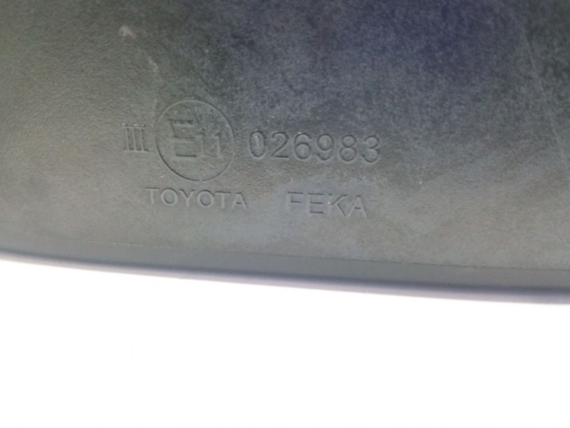 Recambio de espejo retrovisor izquierdo electrico para toyota verso 1.5d 110cv referencia OEM IAM E1026983  