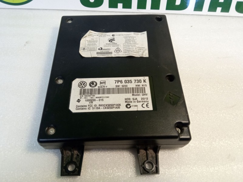 Recambio de centralita bluetooth para seat ibiza referencia OEM IAM 7p6035730k  