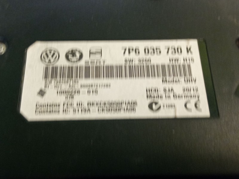 Recambio de centralita bluetooth para seat ibiza referencia OEM IAM 7p6035730k  