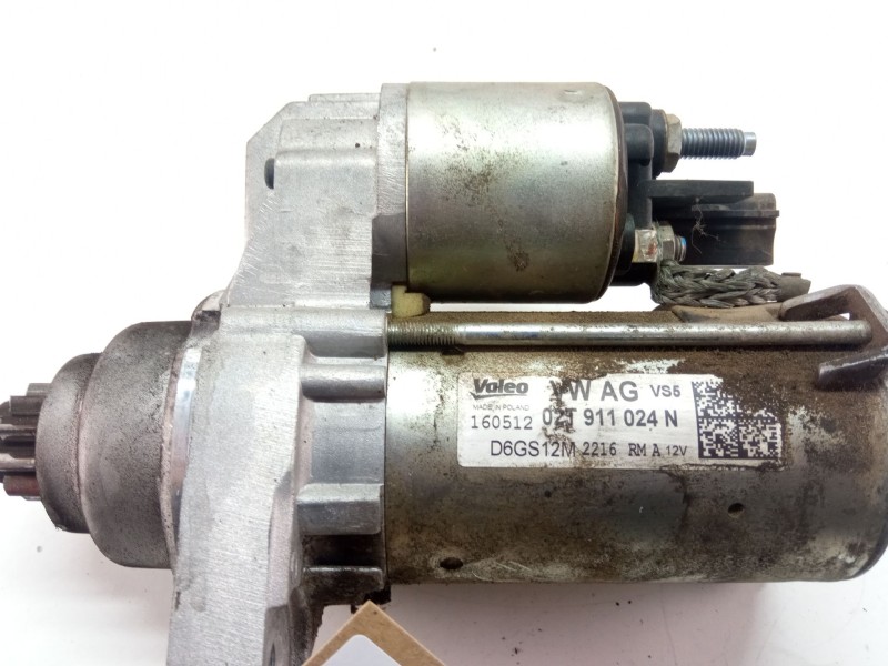 Recambio de motor arranque para seat ibiza referencia OEM IAM 02T911024N  