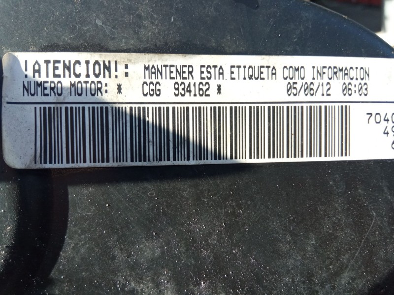 Recambio de motor completo para seat ibiza referencia OEM IAM CGG  