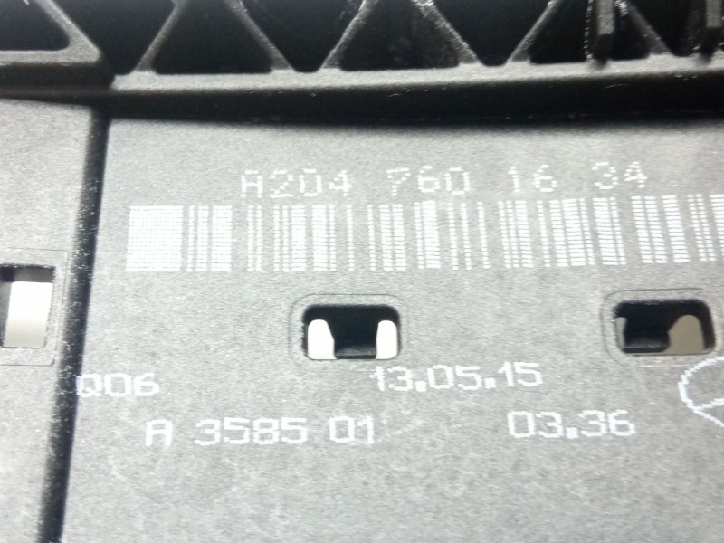 Recambio de cerradura puerta trasera derecha para mercedes-benz a 200 cdi w176 referencia OEM IAM A2047302835  